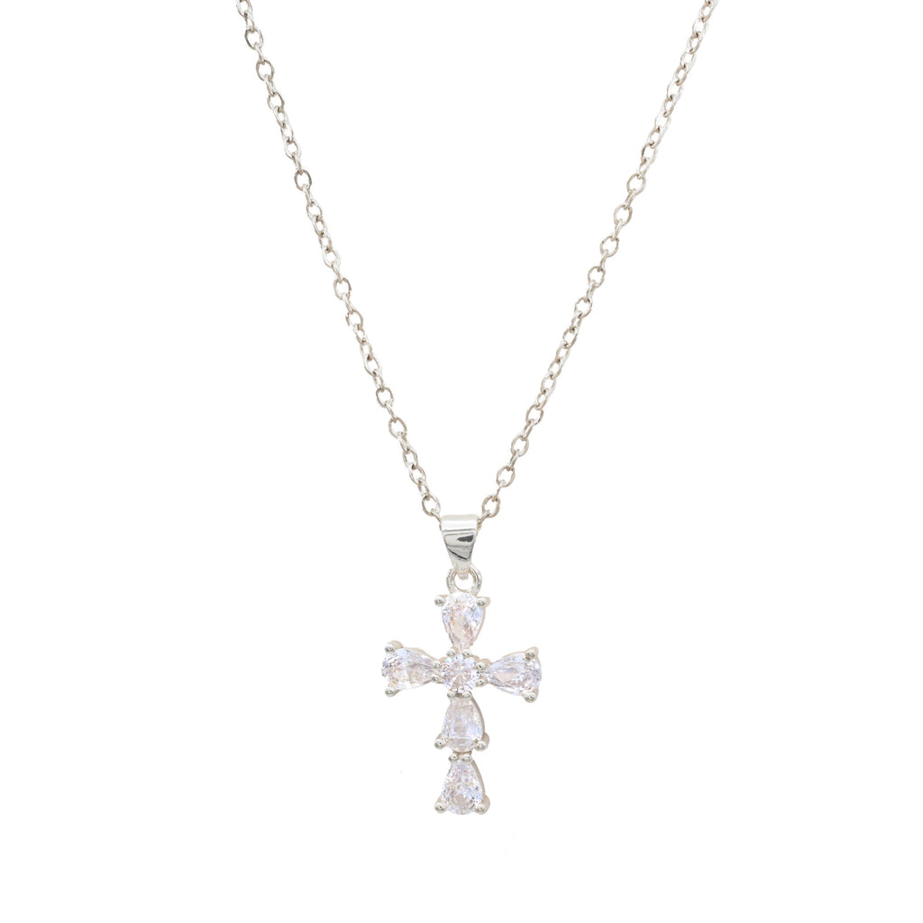Radiant Cross Necklace
