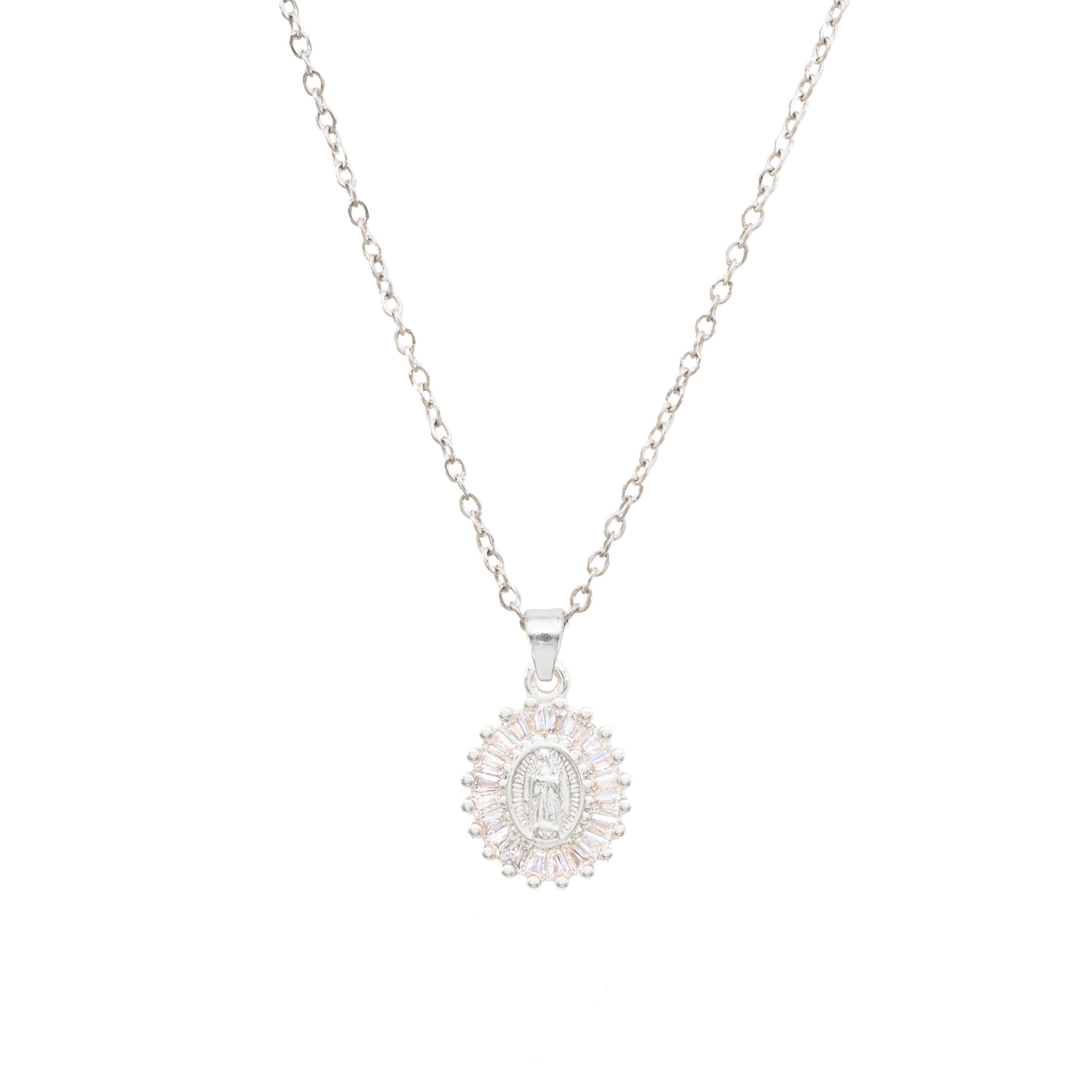 Radiant Virgin Mary Necklace