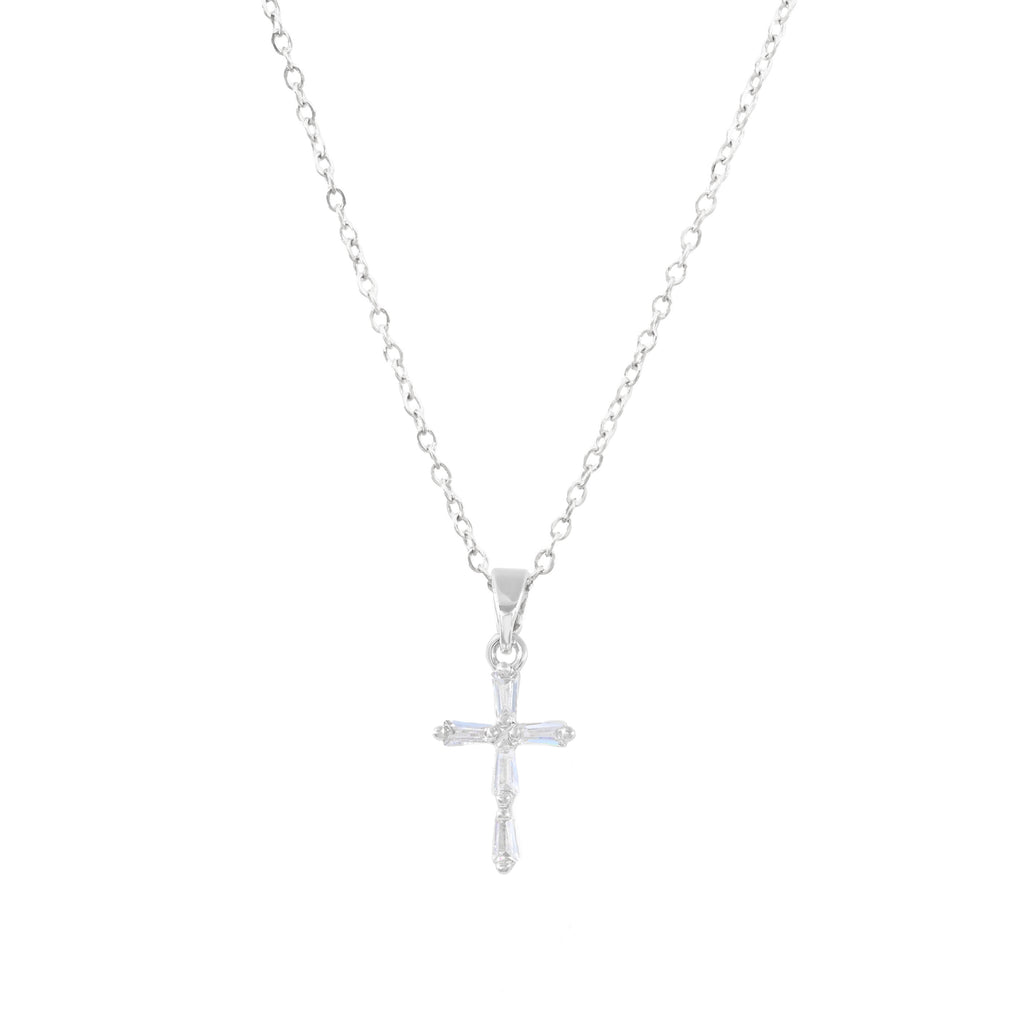 Grace Crystal Cross Necklace