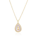 Virgin of Guadalupe Teardrop Necklace