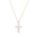 Radiant Cross Necklace
