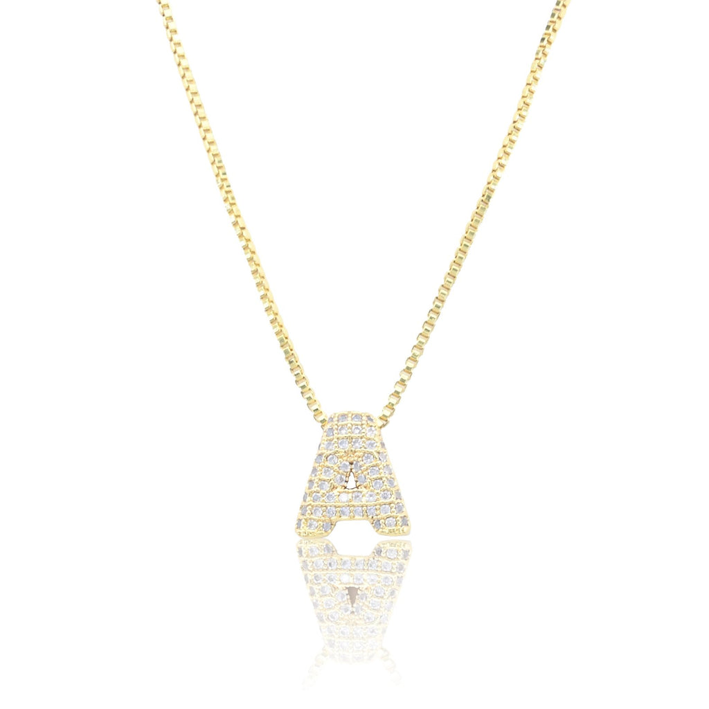 Chunky Initial - Gold, Z