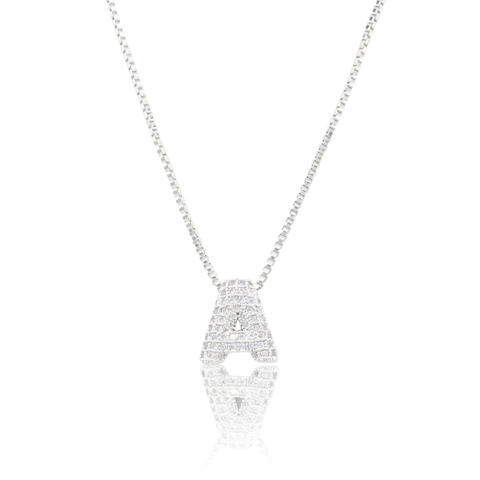 Chunky Initial - Silver, Z