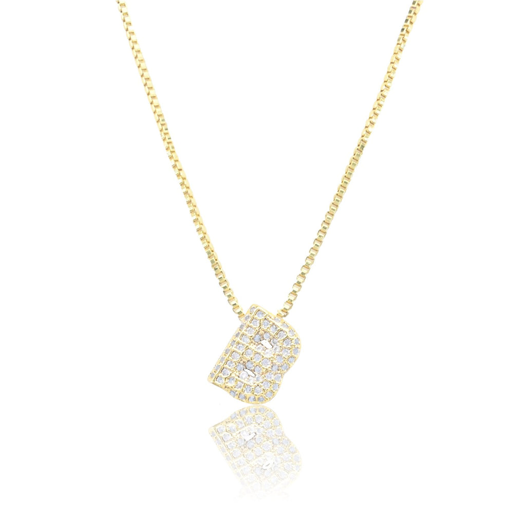 Chunky Initial - Gold, B