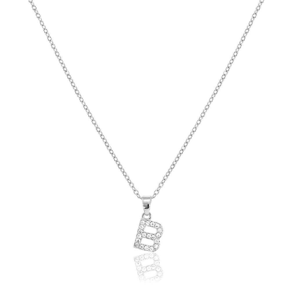 Louminus initial necklace