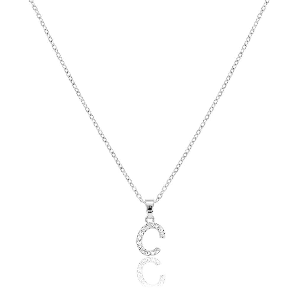 Louminus initial necklace