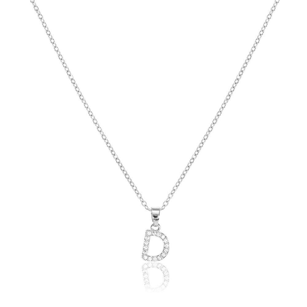 Louminus initial necklace