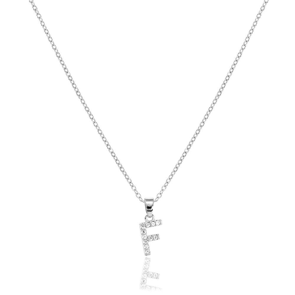Louminus initial necklace