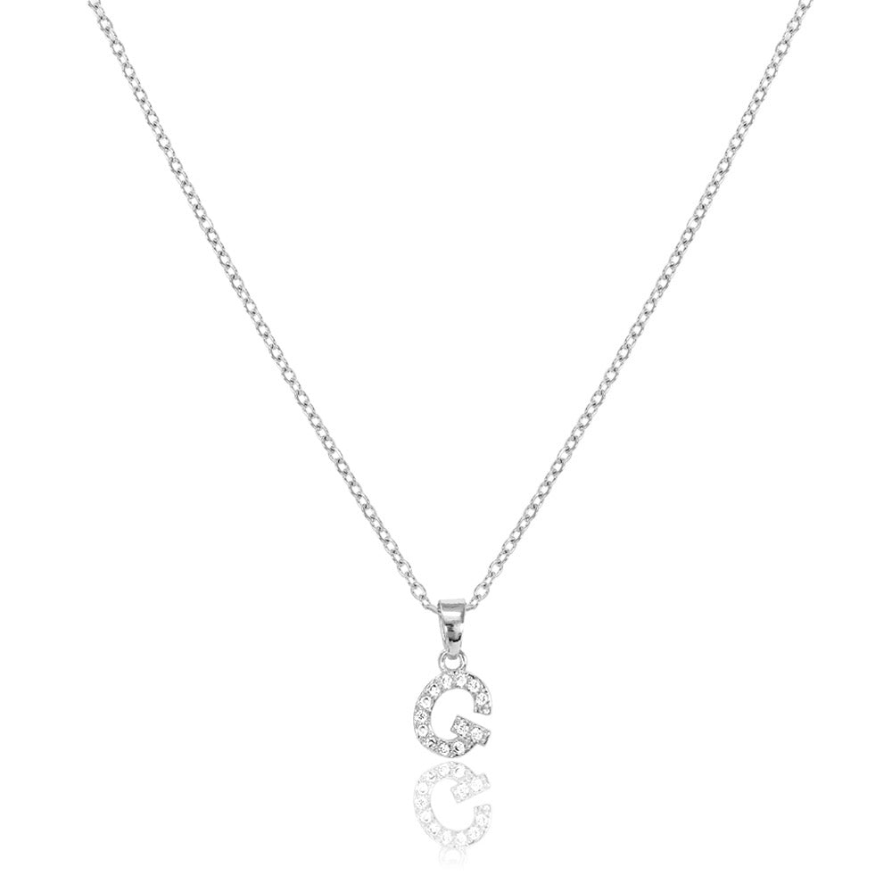 Louminus initial necklace