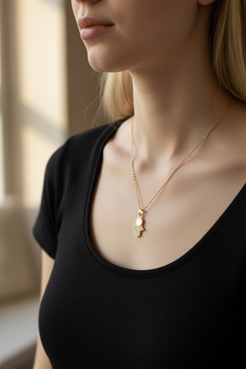 Hamsa Necklace