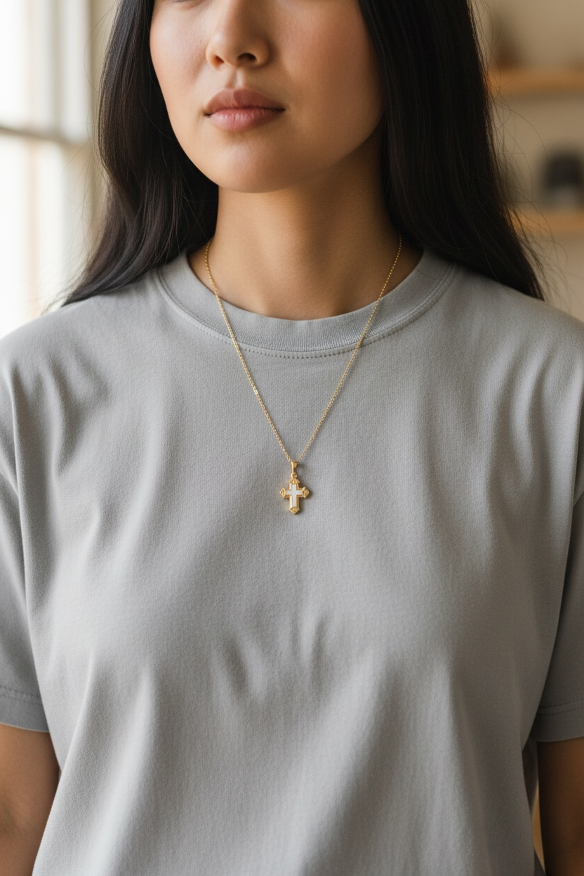 Eternal Faith Cross Necklace