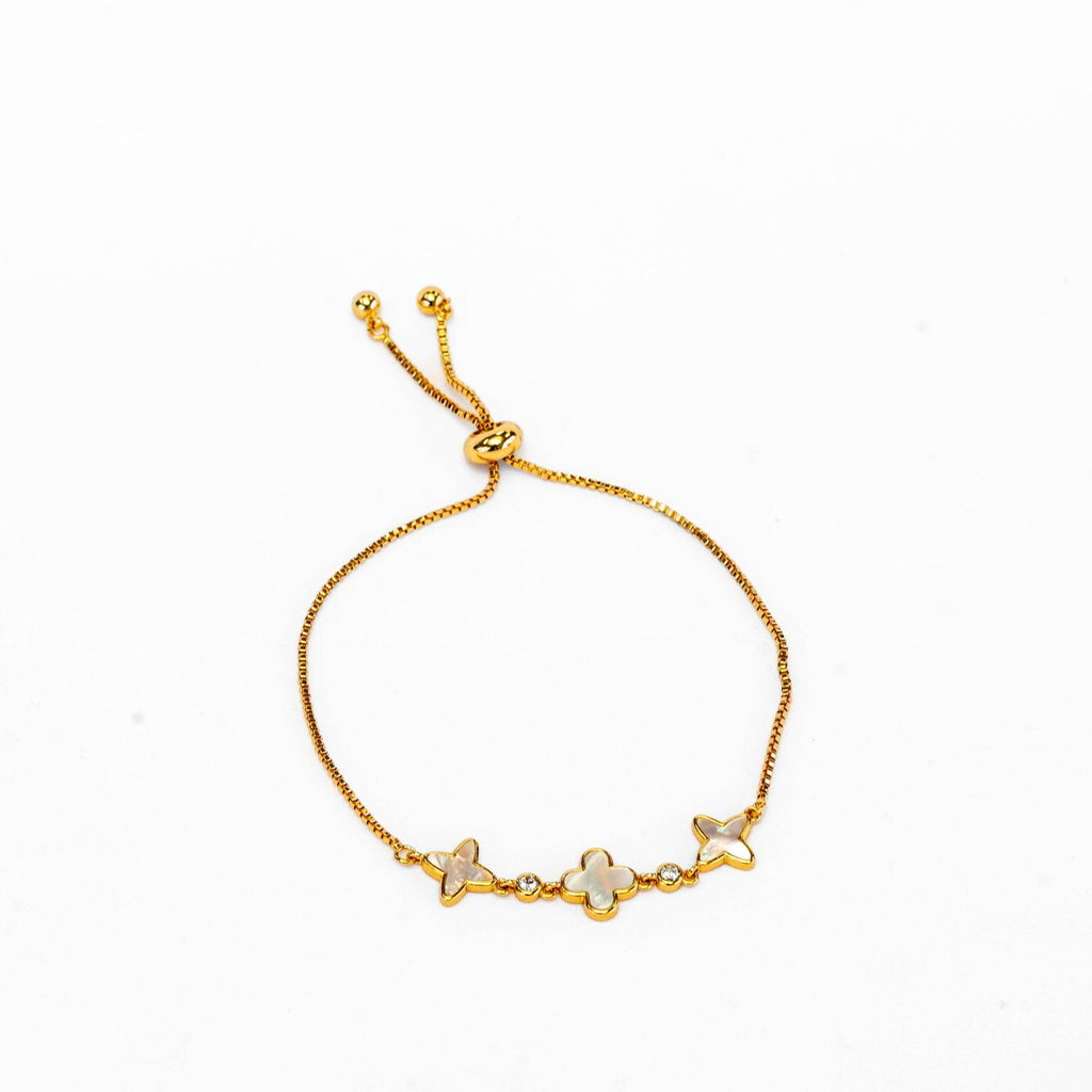 Mother Pearl Clover - Gold