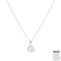 Small Saint Benedict Medallion - Silver