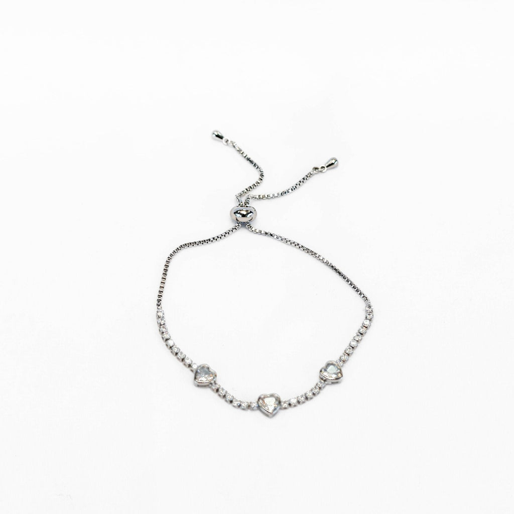Triple Heart - Silver