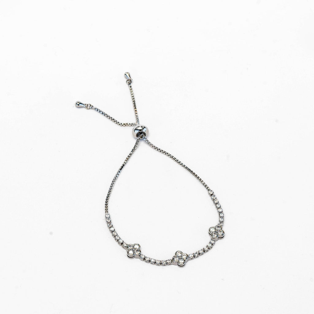 Tripple Flowers - Silver