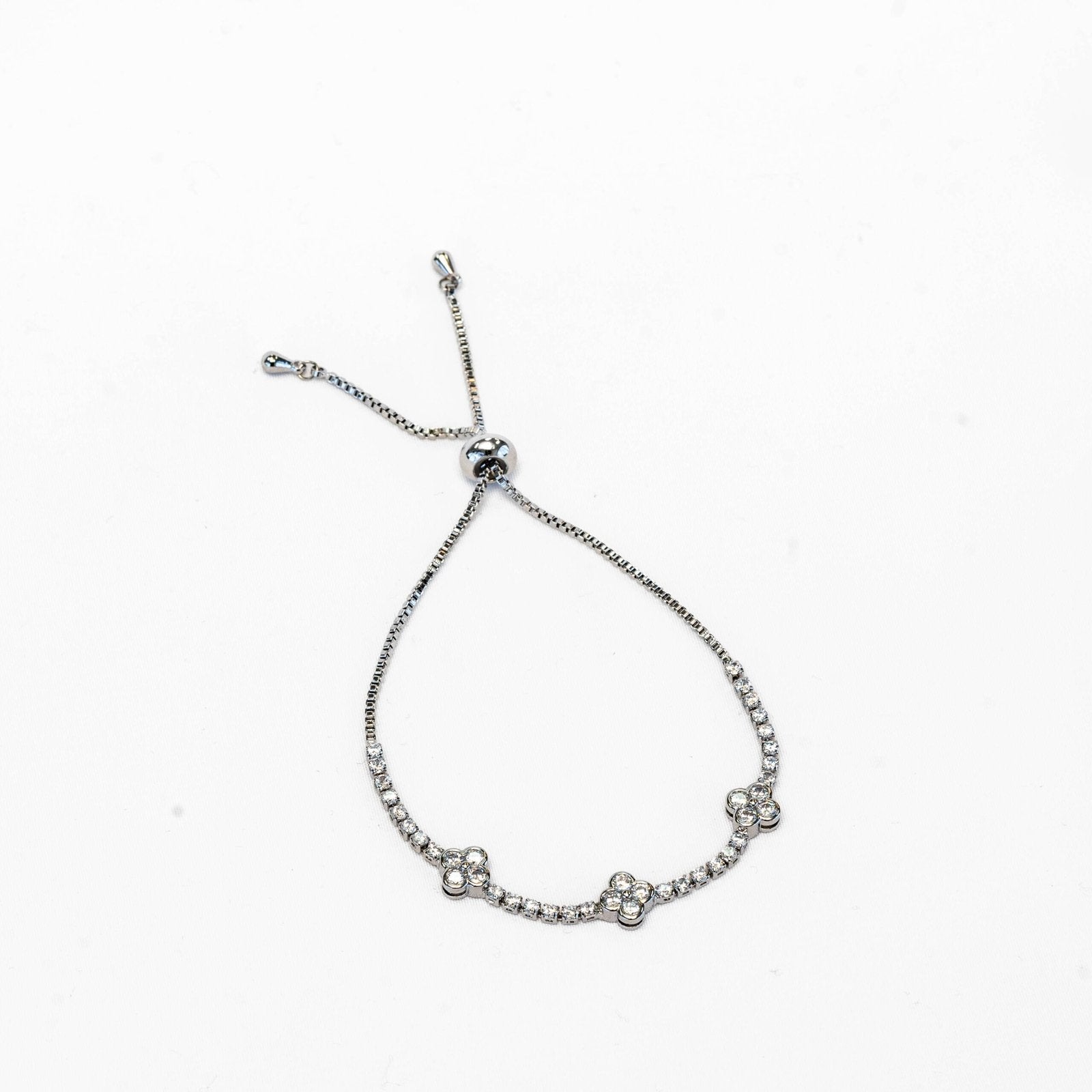 Tripple Flowers - Silver