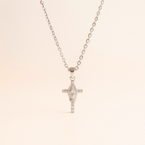 Our Lady of Guadalupe on a Cross
