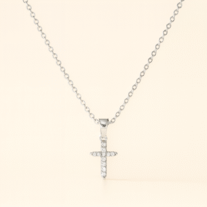 Cross of Cubic Zirconias